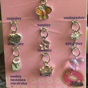 Girl Connection weekly necklace, wardrobe